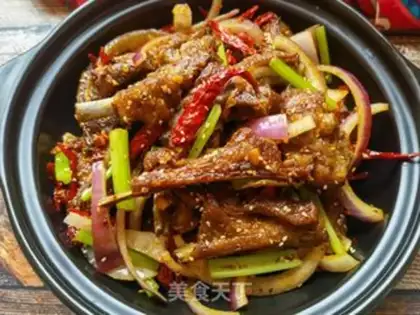 Make Dry pan lamb chops step 29
