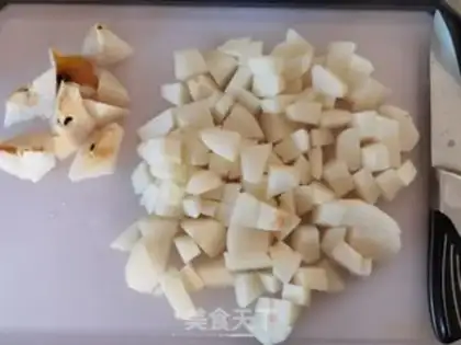 Make Autumn Pear soup step 2
