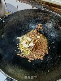 Make Garlic fried meat step 2