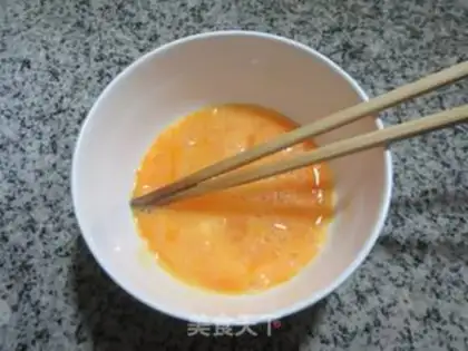 Make Big cabbage tofu egg soup step 1