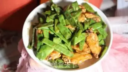 Make A chicken with wings and beans step 11