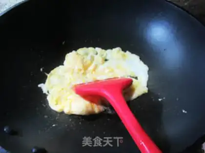 Make Big cabbage tofu egg soup step 2