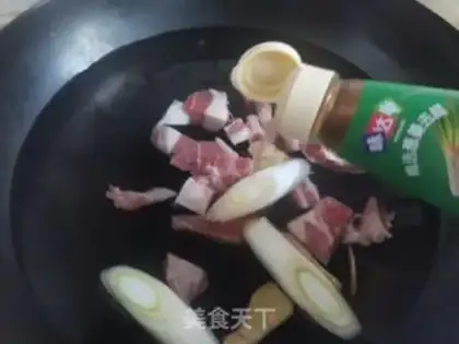 Make Lamb radish soup step 1
