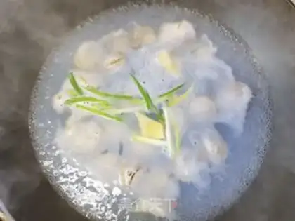 Make Oiled scallops step 5