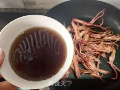 Make Coke duck tongue step 1