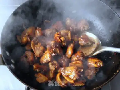 Make Red chicken wings step 5