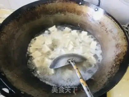 Make Egg tofu soup step 2