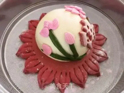 Make Flowers and Buddha step 15