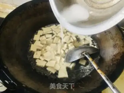 Make Egg tofu soup step 3