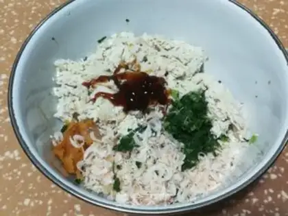 Make Mustard tofu pie step 4
