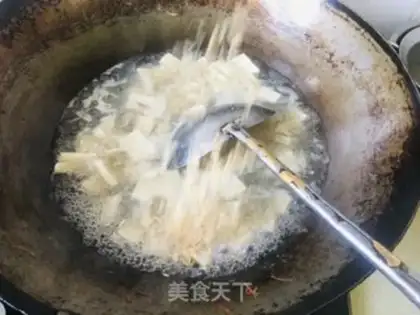 Make Egg tofu soup step 4