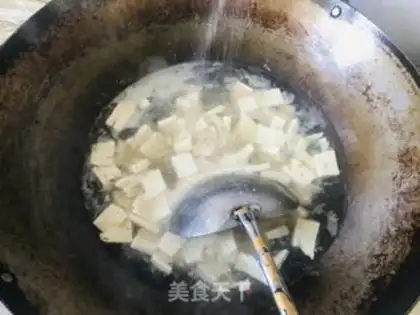 Make Egg tofu soup step 5