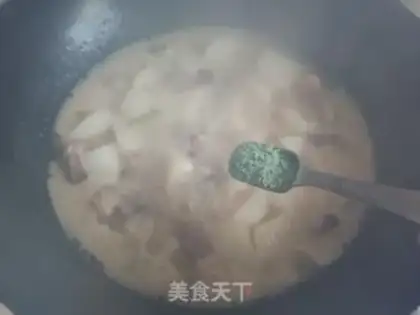 Make Lamb radish soup step 9