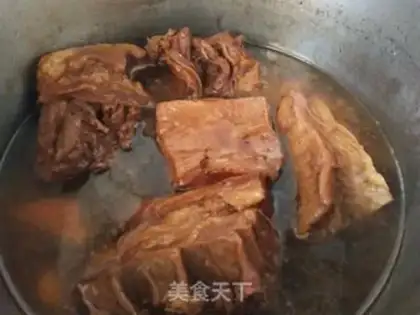 Make Soy horse meat step 2