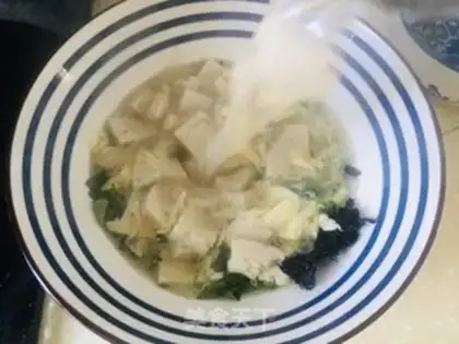 Make Egg tofu soup step 8