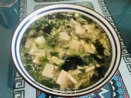 Make Egg tofu soup step 9