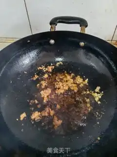 Make Meat bean flowers step 1