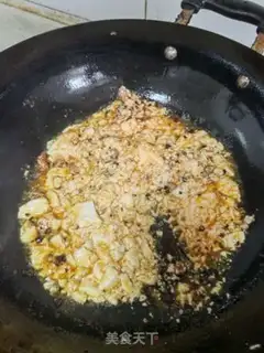 Make Meat bean flowers step 2