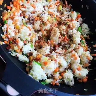 Make Chicken fried rice step 8