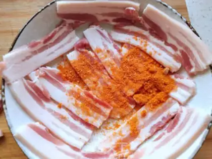 Make Frozen meat step 1
