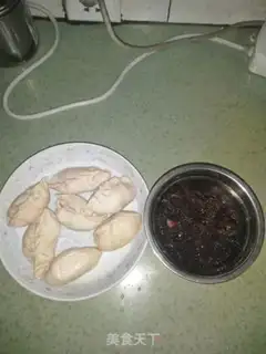 Make A fan of cucumber sausage steams step 0