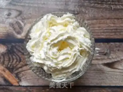 Make Olive Mango sour milk cup step 5