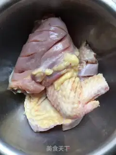 Make Tacos steam chicken legs step 1