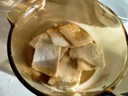 Make Meat and eggplant tofu step 2
