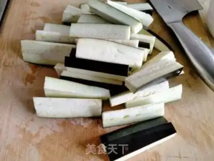 Make Meat and eggplant tofu step 3