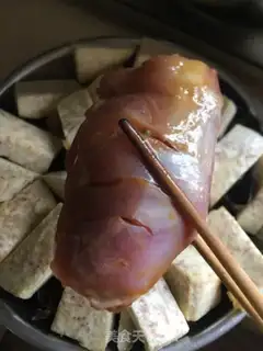 Make Tacos steam chicken legs step 8