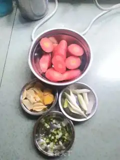 Make Carrot chicken leg step 2