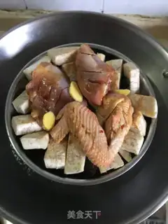 Make Tacos steam chicken legs step 9