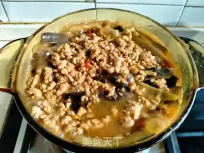 Make Meat and eggplant tofu step 8