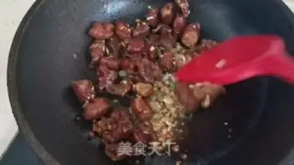Make Spicy spicy intestines step 9