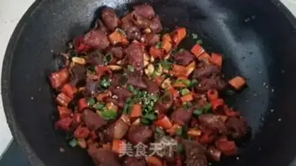 Make Spicy spicy intestines step 11