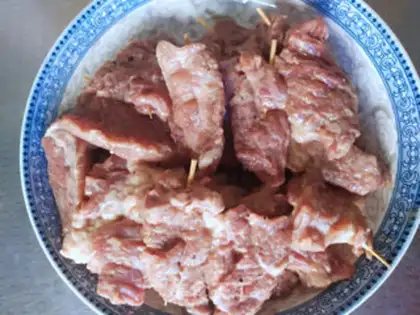 Make Toothpick beef step 4