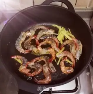 Make Garlic shrimp step 0
