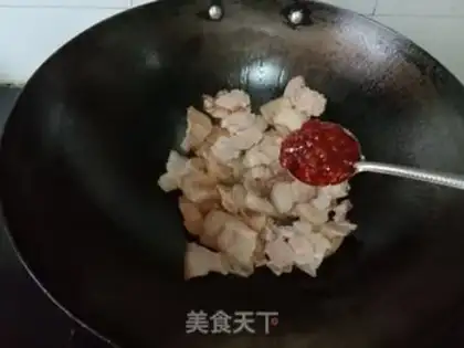 Make The peppers are fried step 2