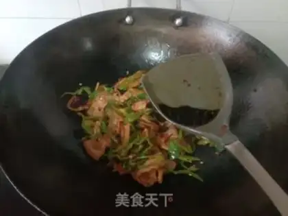 Make The peppers are fried step 6