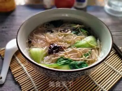 Make Golden fungus oils fan soup step 8