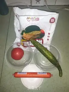 Make Tomato cucumber chicken sausage burrito step 0