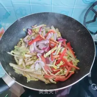 Make Five flowers and cabbage step 7