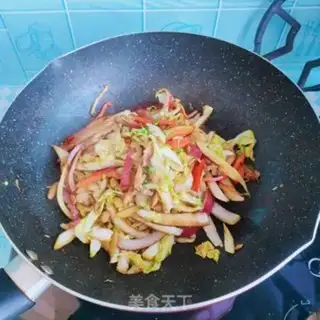 Make Five flowers and cabbage step 8