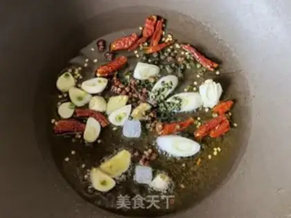 Make Spicy water boiled ribs step 4