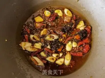 Make Spicy water boiled ribs step 6