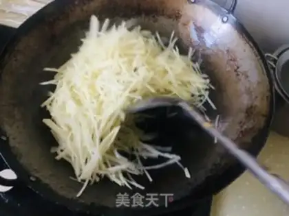 Make Cream pepper with potatoes step 2
