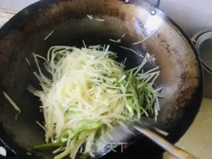 Make Cream pepper with potatoes step 3
