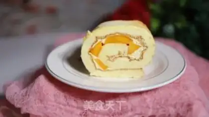 Make Mango cake rolls step 15