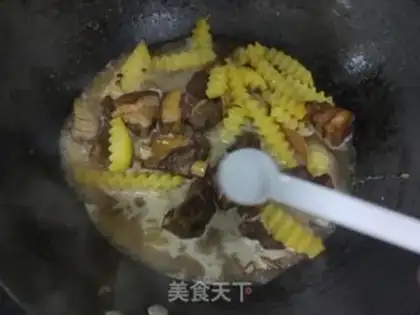 Make Five flowers with potatoes step 8