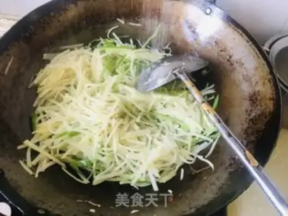 Make Cream pepper with potatoes step 5